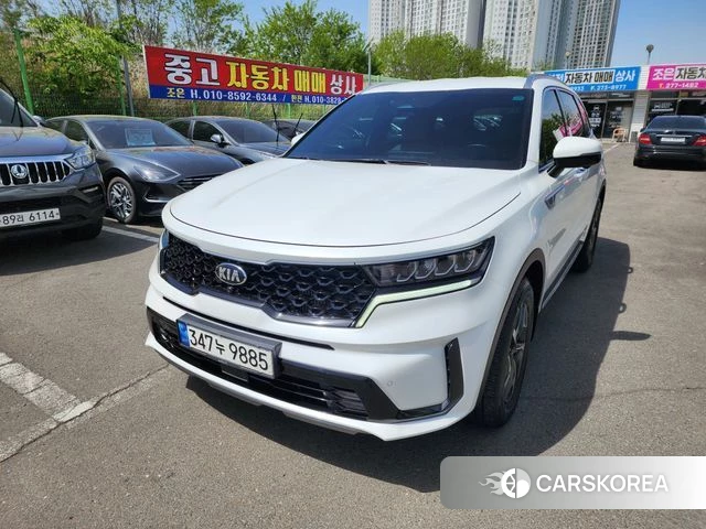 Kia Sorento 4th Generation 2021 Белый из Кореи