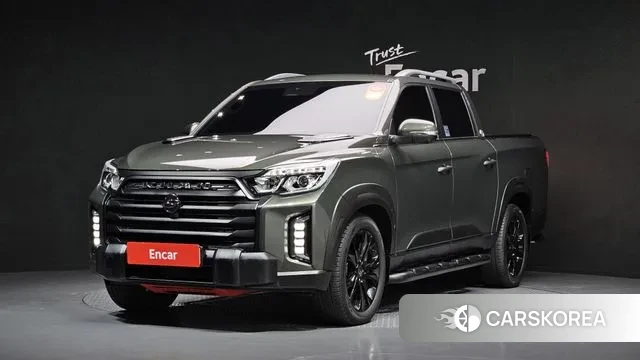 Ssangyong The New Rexton Sports Cannes 2022 Светло-зеленый из Кореи