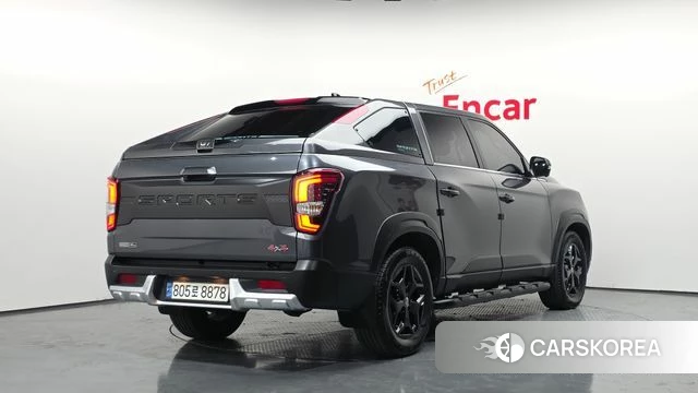 Ssangyong The New Rexton Sport 2021 Серый из Кореи