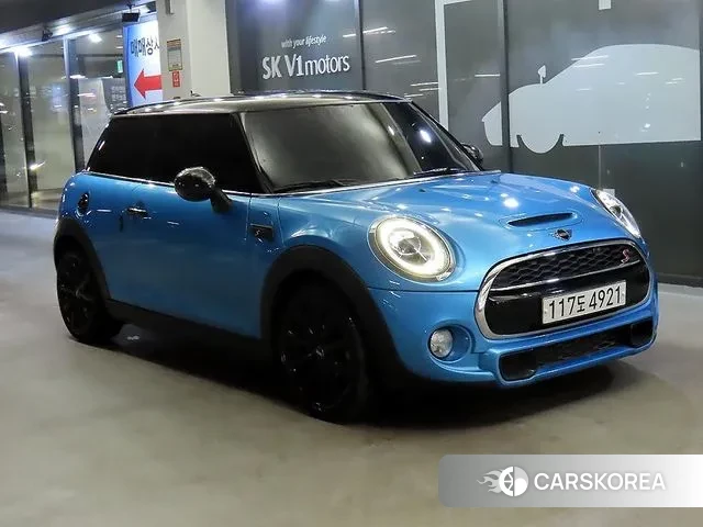 Mini Cooper S 2019 Небесно-голубой из Кореи