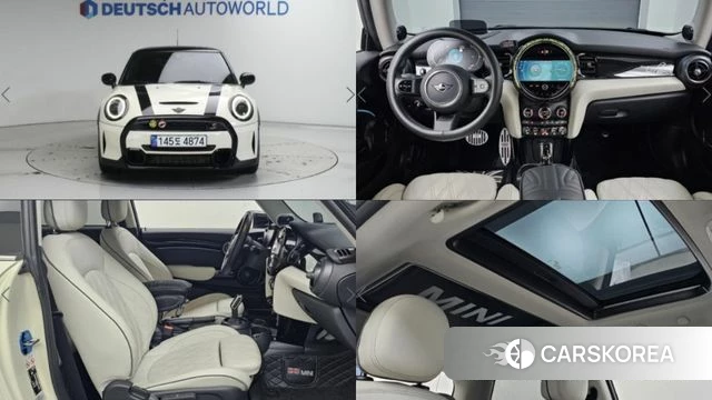 Mini Cooper S 2022 Белый из Кореи