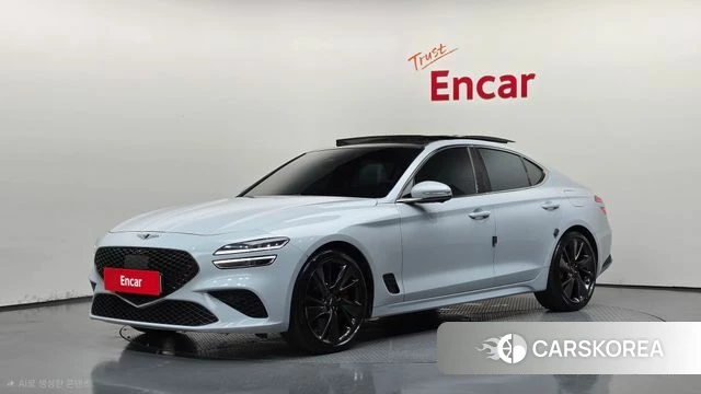 Genesis The New G70 2021 Цвет галактики из Кореи