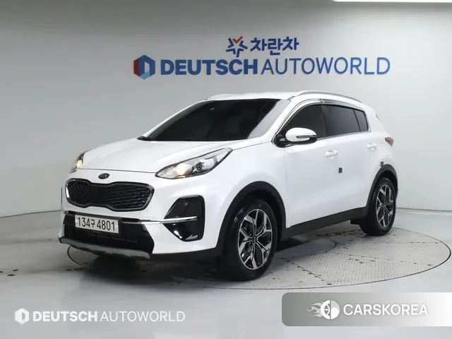 Kia Sportage The Bold 2019 Белый из Кореи