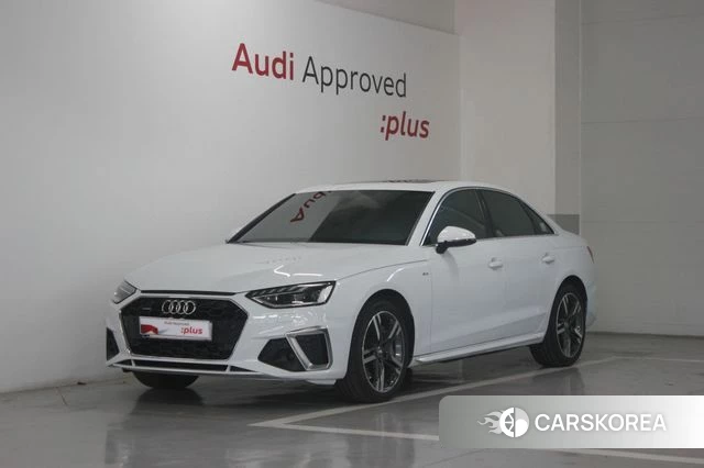 Audi A4 (B9) 2021 Белый из Кореи