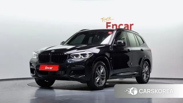 BMW X3 (G01) 2021 Черный из Кореи