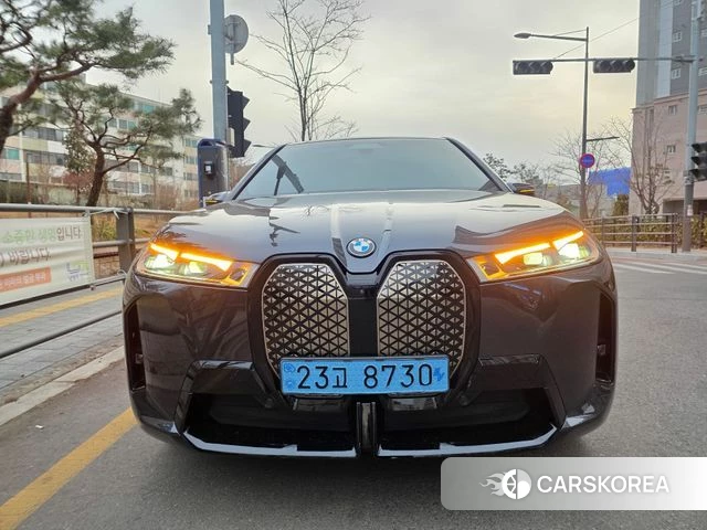 BMW iX 2021 Серый из Кореи