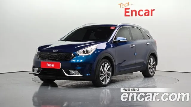 Kia Niro 2018 Синий из Кореи