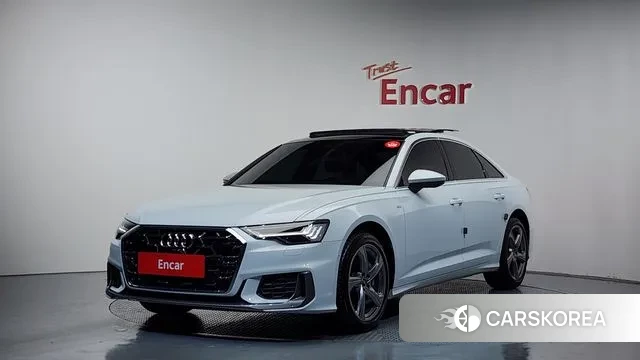 Audi A6 (C8) 2024 Белый из Кореи