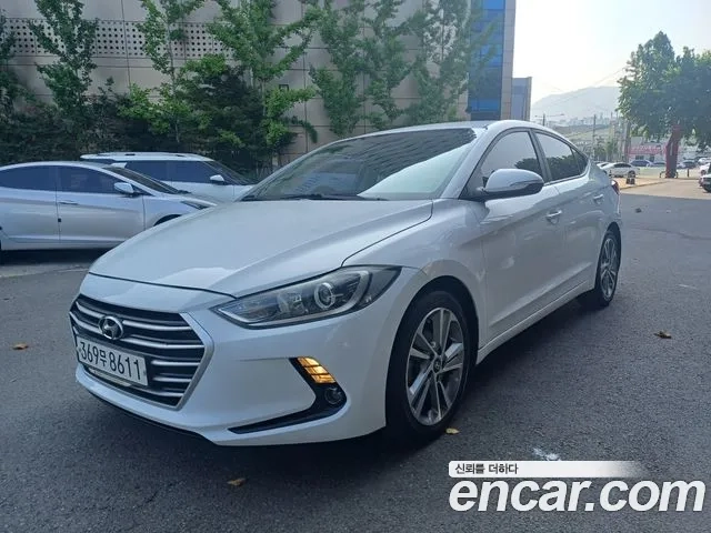 Hyundai Avante AD 2018 Белый из Кореи