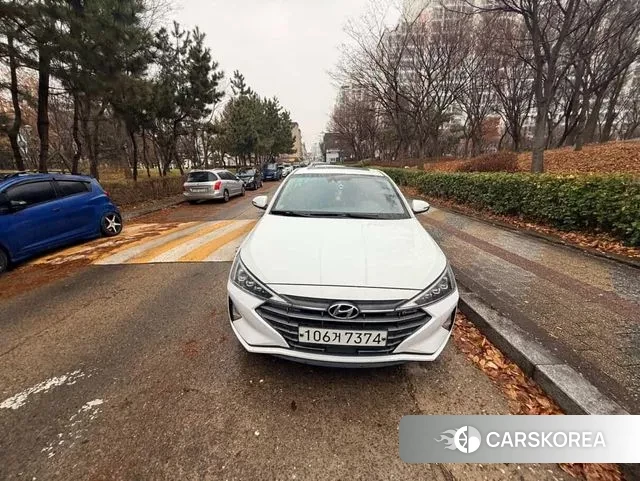 Hyundai The New Avante AD 2019 Белый из Кореи