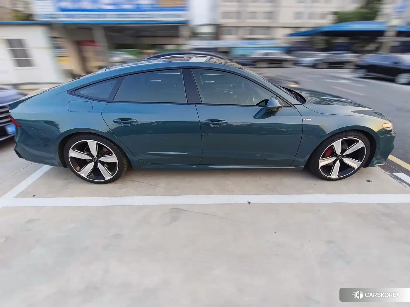 Audi A7 2021 Зеленый из Китая