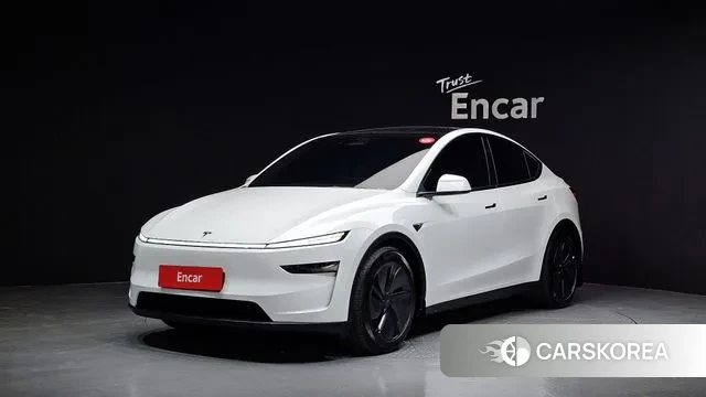 Tesla Model Y 2025 Белый из Кореи