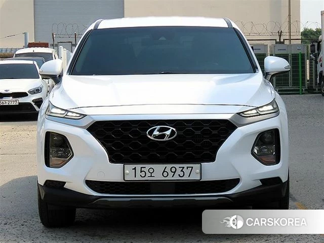 Hyundai Santa Fe TM 2018 Белый из Кореи