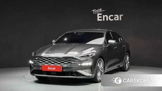 Kia K8 Hybrid 2024 Серый из Кореи