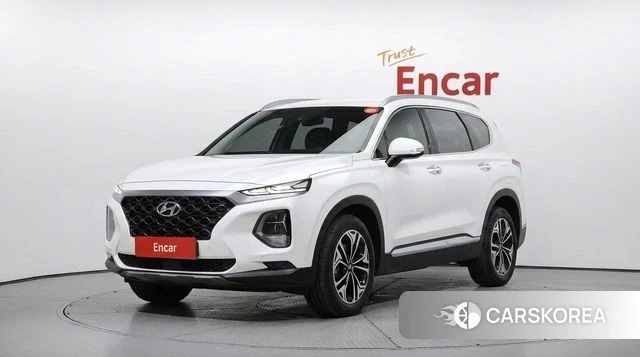 Hyundai Santa Fe TM 2020 Белый из Кореи