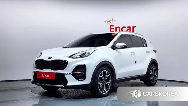 Kia Sportage The Bold 2019 Белый из Кореи