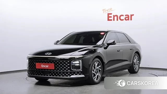 Hyundai Grandeur Hybrid (GN7) 2023 Черный из Кореи