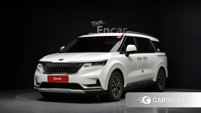 Kia Carnival 4th generation 2021 Белый из Кореи