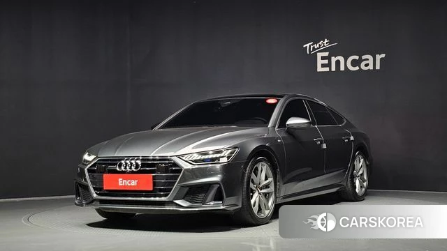 Audi A7 (4K) 2021 Серый из Кореи
