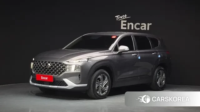 Hyundai The New Santa Fe 2021 Серый из Кореи