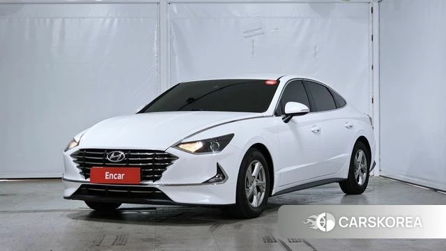 Hyundai Sonata (DN8) 2019 Белый из Кореи