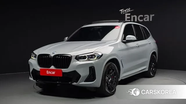 BMW X3 (G01) 2023 Светло-серебряный цвет из Кореи