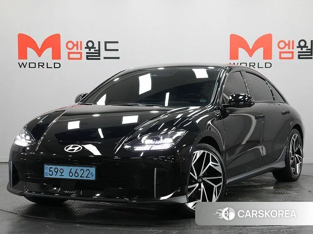 Hyundai Ionic 6 2023 Черный из Кореи