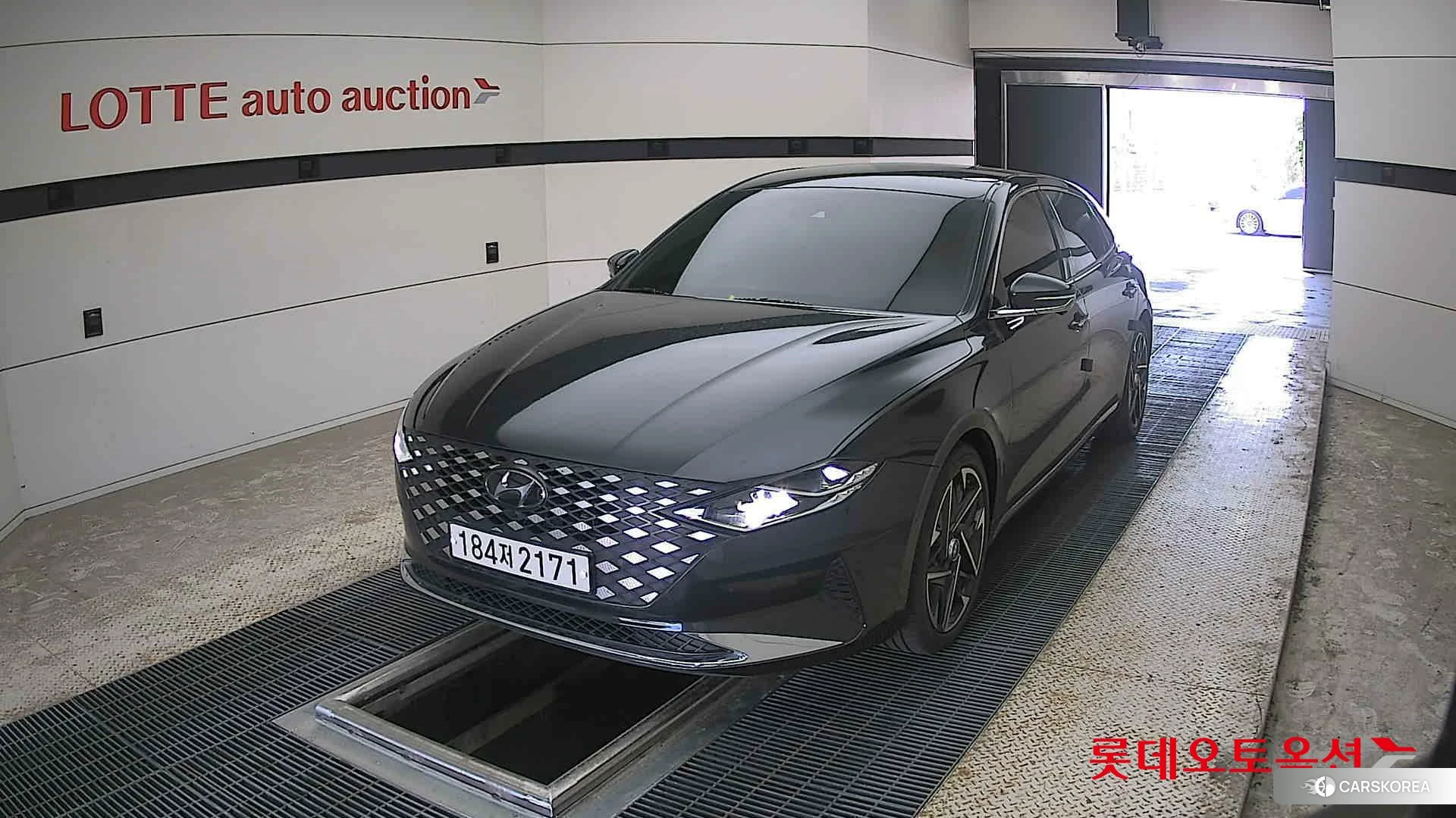 Hyundai Grandeur 2022 Черный из Кореи