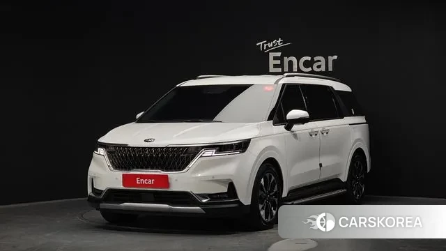 Kia Carnival 4th generation 2021 Белый из Кореи