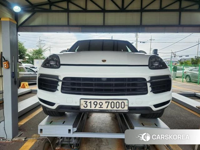 Porsche Cayenne (PO536) 2020 Белый из Кореи