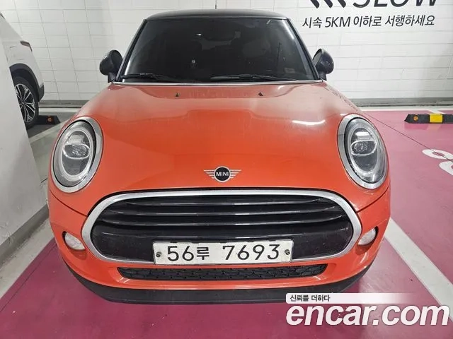Mini Cooper 2018 Оранжевый из Кореи