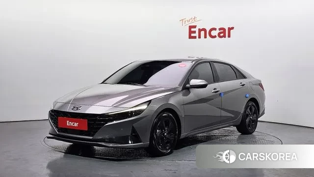 Hyundai Avante Hybrid (CN7) 2022 Серый из Кореи