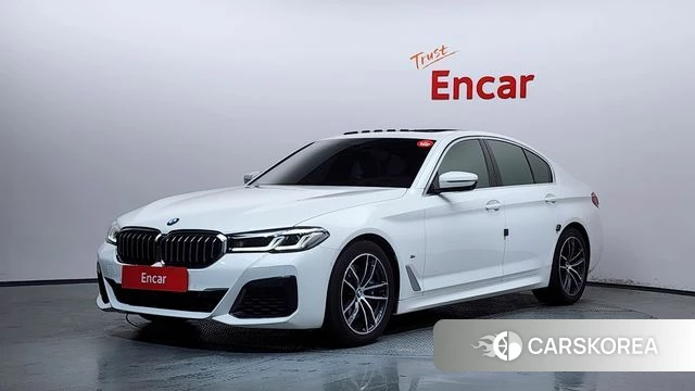 BMW 5 Series (G30) 2021 Белый из Кореи