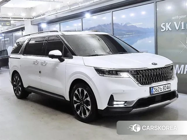 Kia Carnival 4th generation 2021 Белый из Кореи