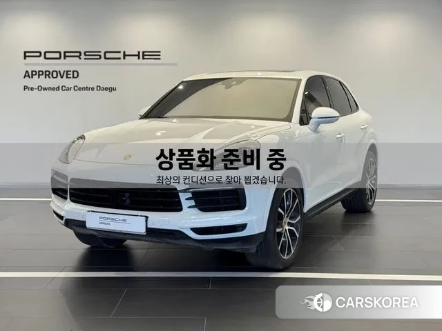Porsche Cayenne (PO536) 2020 Белый из Кореи