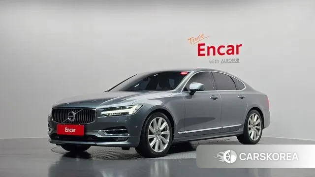 Volvo S90 2018 Серый из Кореи