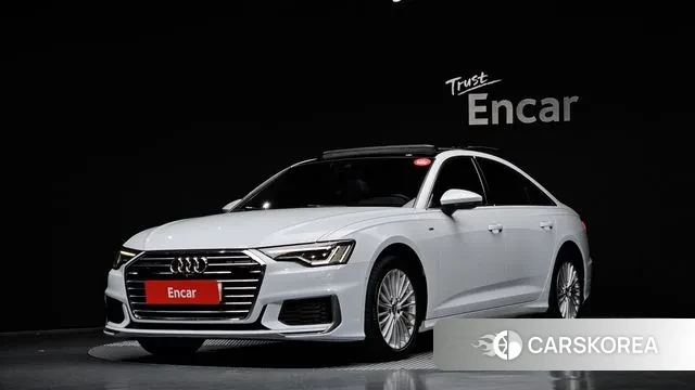 Audi A6 (C8) 2020 Белый из Кореи