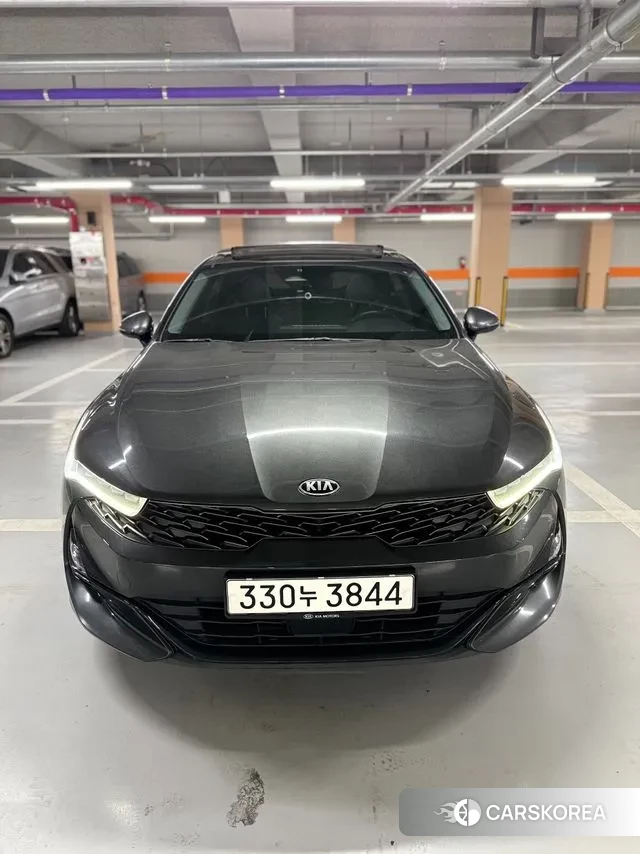 Kia K5 3rd generation 2021 Серый из Кореи