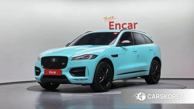 Jaguar F-PACE 2019 Зеленый из Кореи