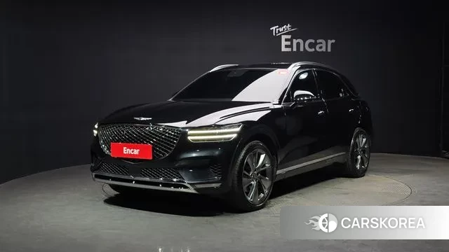 Genesis GV70 2021 Черный из Кореи