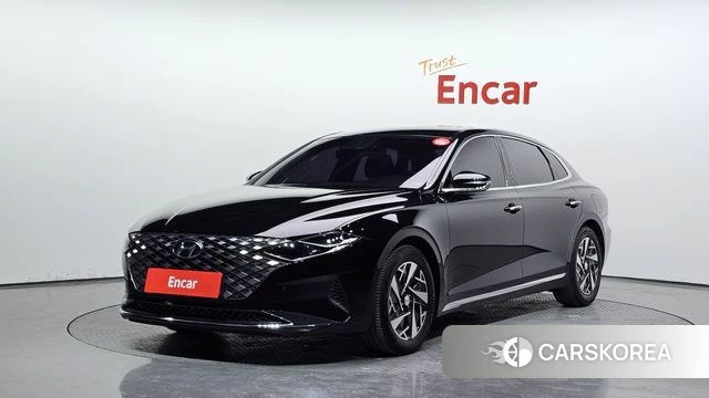 Hyundai The New Grandeur IG Hybrid 2021 Черный из Кореи