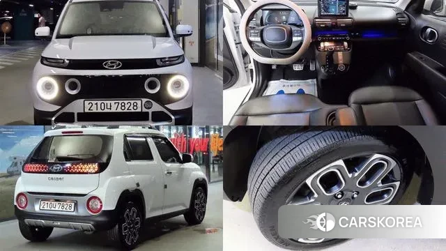 Hyundai Casper 2022 Белый из Кореи