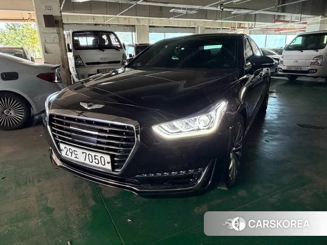 Genesis EQ900 2018 Черный из Кореи