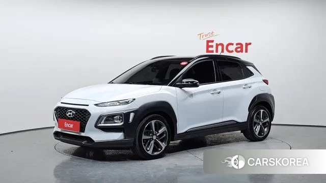 Hyundai Kona 2018 Белый из Кореи