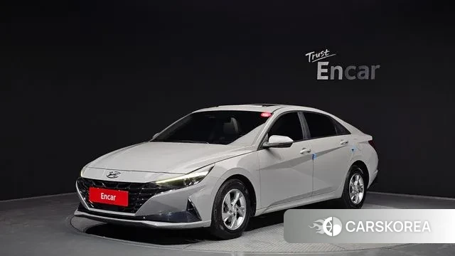 Hyundai Avante (CN7) 2020 Серебряный из Кореи