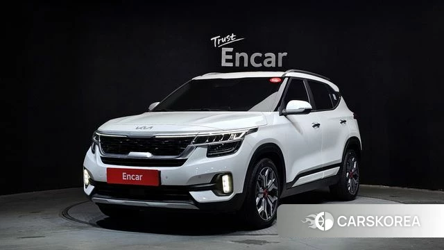 Kia Seltos 2021 Белый из Кореи