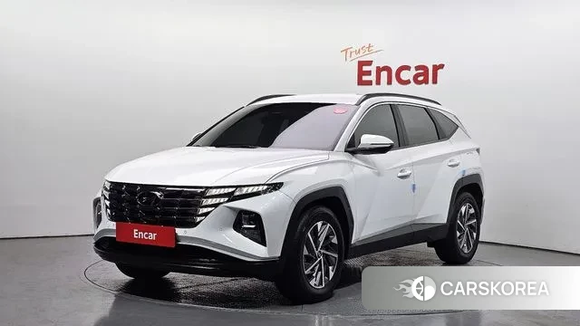 Hyundai Tucson (NX4) 2021 Белый из Кореи