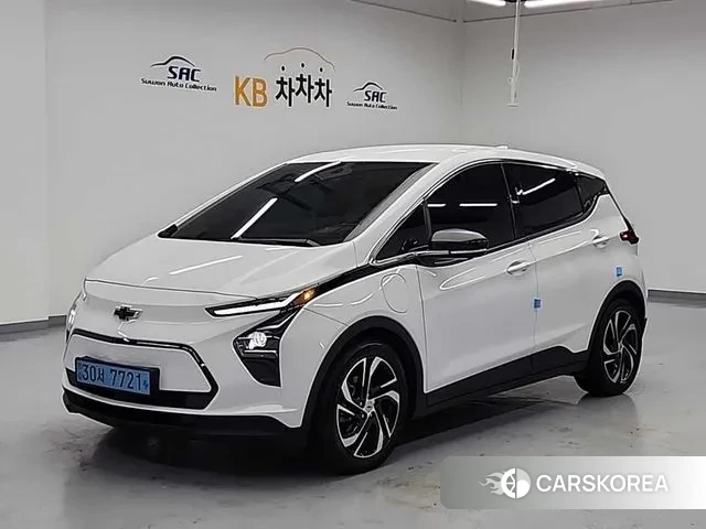 Chevrolet (GM Daewoo) New Bolt EV 2022 Белый из Кореи