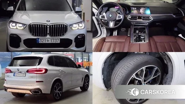 BMW X5 (G05) 2020 Белый из Кореи