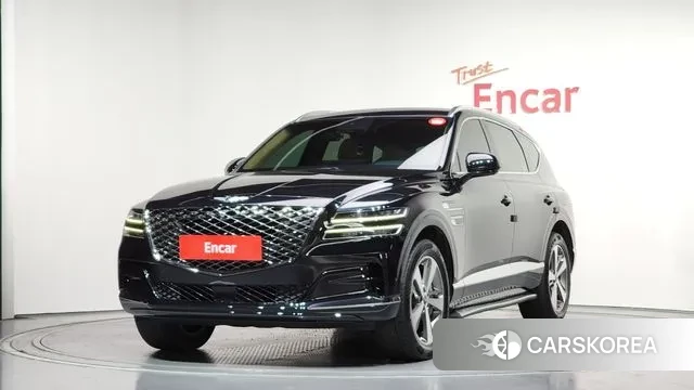 Genesis GV80 2021 Черный из Кореи